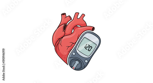 Monitoring heart health with a glucose meter emphasizes vital connection between diabetes and cardiovascular wellness