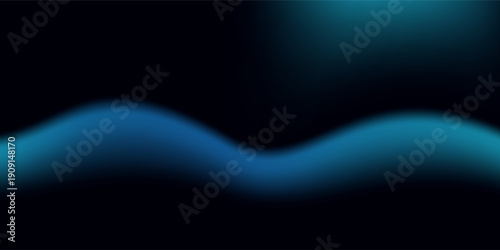 Modern color gradient lights on black background, abstract blue and red abstract