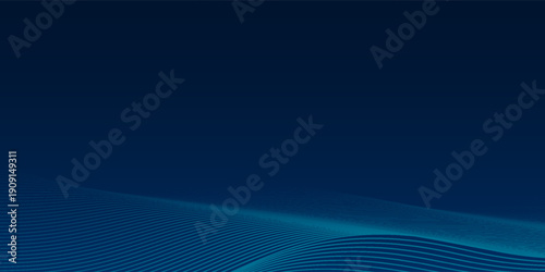 Abstract blue background of points. Cyber particles. Big data stream art abstract design