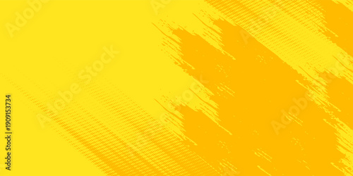 Premium Comic yellow background raster gradient halftone stock vector pop art dotted