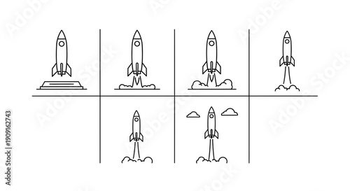 Rocket Launch Sequence: Step-by-Step Ascent from Ground to Sky