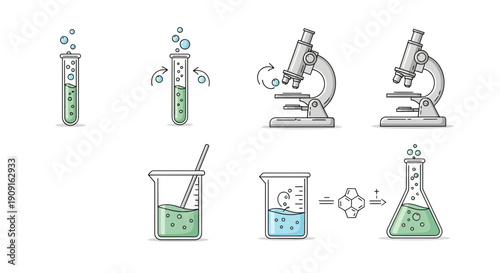 Science Laboratory Experiments: Chemistry, Biology, Research, and Discovery