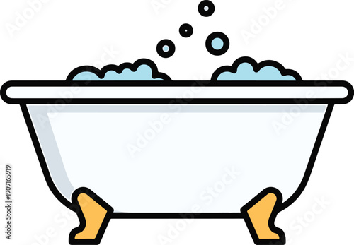 Bubbly Bathtub Relaxation