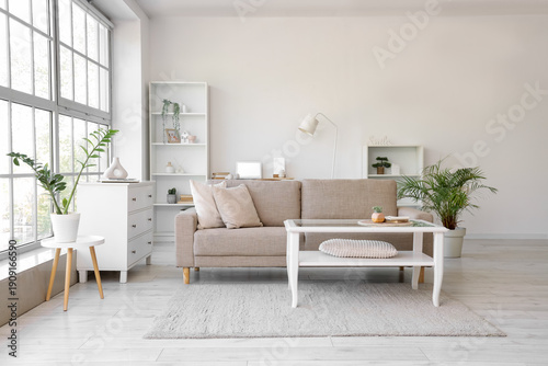 Interior of living room wit...