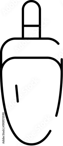 Cosmetic serum dropper bottle representing beauty products and skincare solutions, featuring a precise applicator for liquid formulations in medical and essential oil contexts