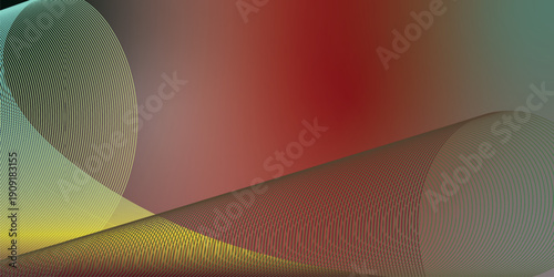 SeaGreen Red and Sienna abstract grainy gradient background with black noisy texture
