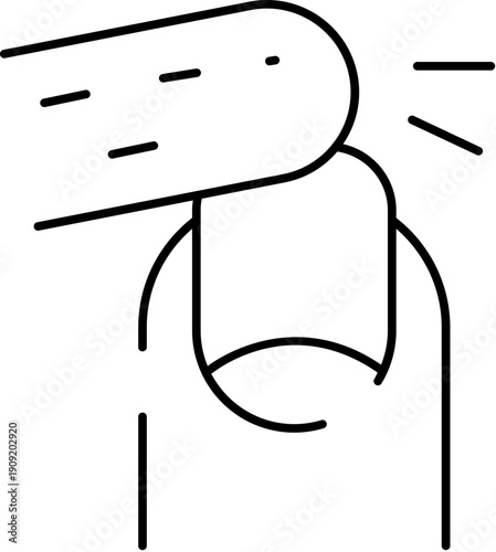 Finger touching a painful ingrown toenail, representing podiatry issues, foot health problems, discomfort, and dermatology concerns needing medical care