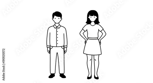 Vintage rotary phone in sleek black and white design