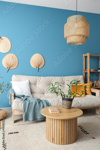 Interior of stylish living ...