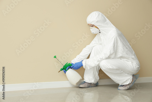 Female worker of cleaning s...