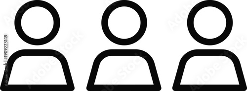 Black and white of people heads faces