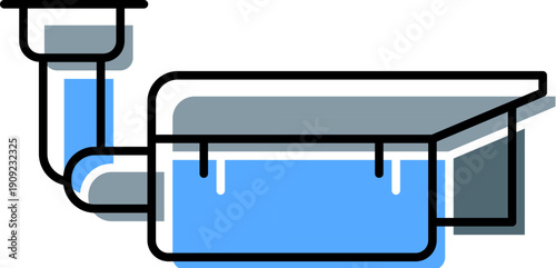 Surveillance camera icon symbolizing modern digital security, property protection, and monitoring technology for home or business premises, providing a sense of safety and privacy concerns