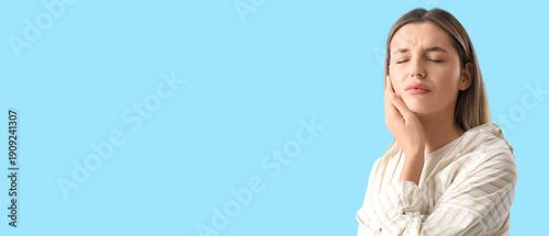 Young woman suffering from ...