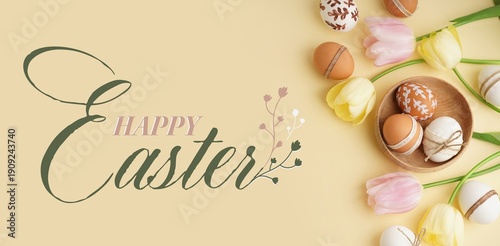 Greeting banner for Easter ...