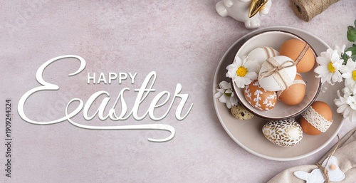 Greeting banner for Easter ...