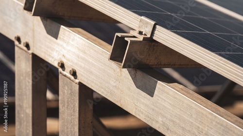 Close-up of Solar Panel Ins...