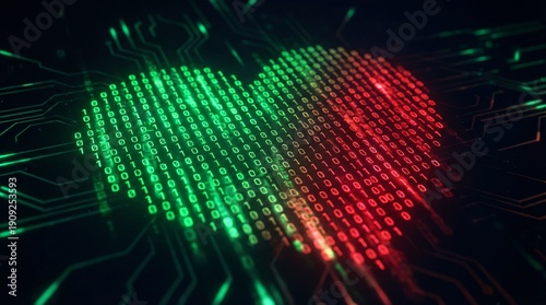 A captivating digital repre...