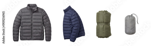Wallpaper Mural Packable down jacket set. Torontodigital.ca