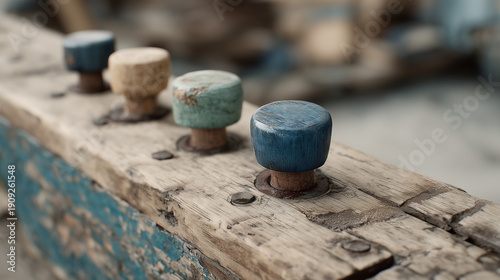 Vintage Wooden Accents: A c...
