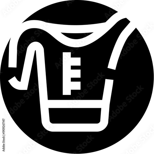 Measuring cup icon with liquid pouring from a spout, showing graduated markings for precise volumes clean, simple kitchen tool symbol for cooking, baking, recipes and ui design