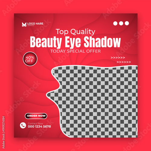 Best Beauty Eye Shadow Social Media Post