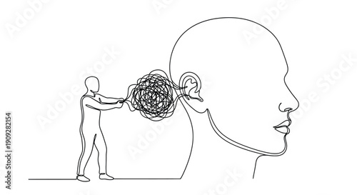 Untangling thoughts from head