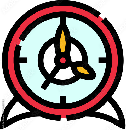 Alarm clock counting down to a deadline, symbolizing schedule tracking, punctuality and effective time management for productivity, planning and timely task completion