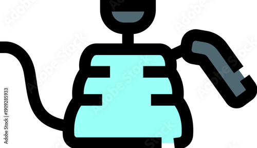 Gooseneck kettle is a specialized barista tool for precision pouring, essential kitchenware for brewing coffee, and a common utensil in cafes and homes