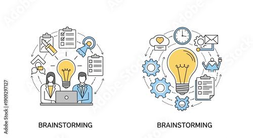 Brainstorming and Idea Generation: Teamwork, Innovation, and Digital Solutions