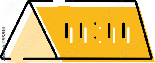 Digital clock displaying the time 11,11, symbolizing angel numbers, spiritual synchronicity, and the power of wishing and manifestation, rendered in a clean, modern graphic style