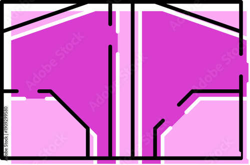 Accessory, wallet, or money holder, useful for organizing financial items, cash, and identification cards inside various compartments, securing personal documents for everyday use