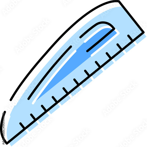 Precision fashion ruler for accurate measuring and drafting of patterns, lines, curves and shapesessential tool for designers, tailors, dressmakers and apparel production