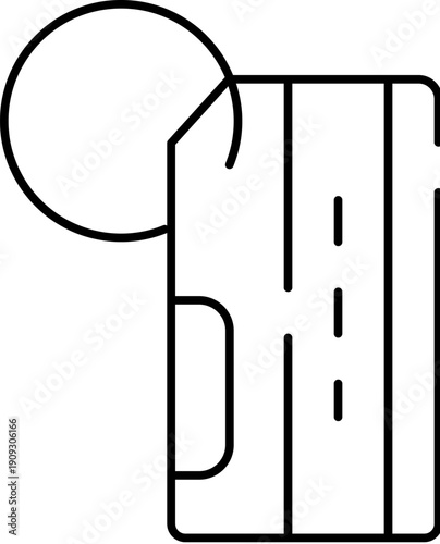 Modern car key fob integrating keyless entry and ignition features, with a distinct ring for attaching to a keychain, offering convenient vehicle control