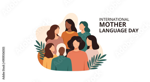 Diverse group celebrates International Mother Language Day with people