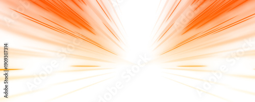 Neon orange beams illuminate a high-speed road. Reflections ripple along the highway with dazzling brightness. The artwork feels energetic and modern. PNG