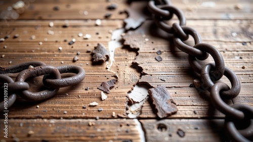 Lincoln birthday reflection breaking chains of oppression in historical context symbolic setting artistic perspective