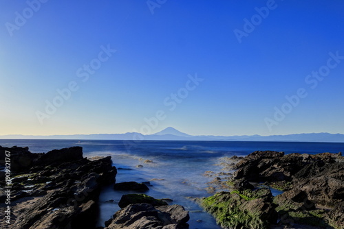 城ヶ島からの富士山