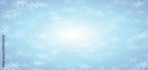 Light snow flurries drifting background. Suitable for subtle winter effects in web or print design. Soft and elegant touch. Vector illustration.