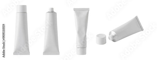 Hydrocortisone cream tube set.