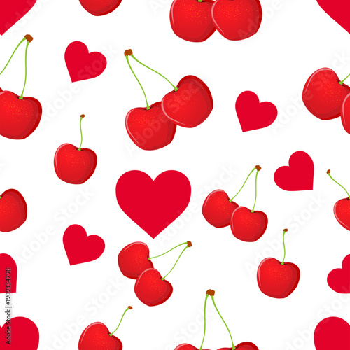 cherry seamless pattern