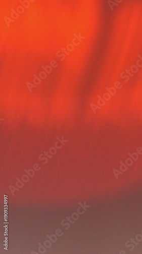 Vertical film burn transitions for dynamic video flow