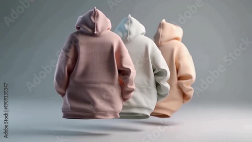 Premium Oversized Hoodies Floating 