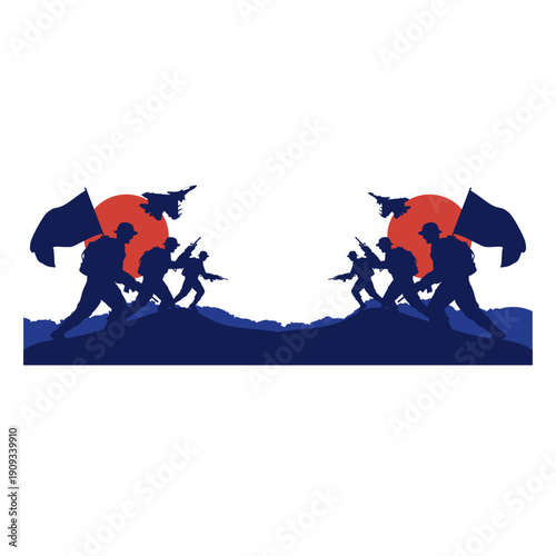 Military Soldier Silhouette