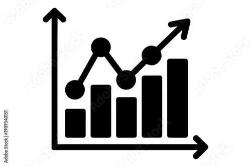 depicting growth, showcasing upward trajectory in business 
