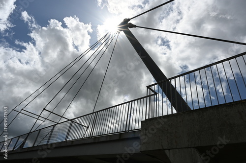 Brücke über die Leda in Leer