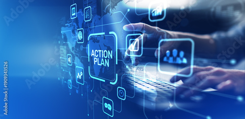 Foto Action Plan and Strategic Project Management for Business Implementation