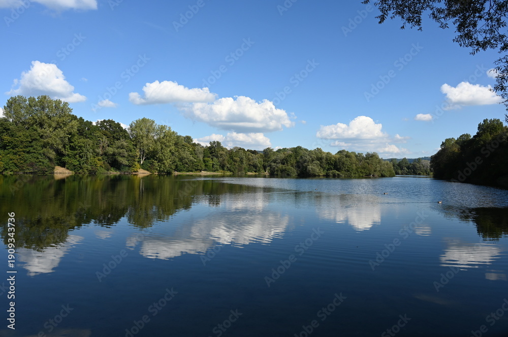 Obraz premium Erlensee bei Bickenbach