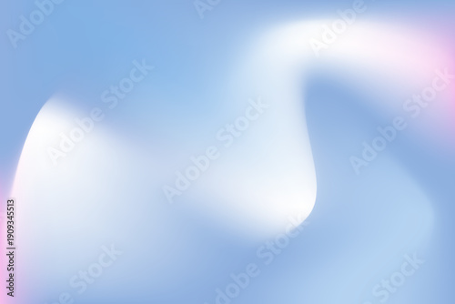 Sky white blue pink pastel vibrant gradient background. Blurry water smooth flow liquid wallpaper. Ocean bright summer blurry texture. Soft wavy cloudy gradient mesh.