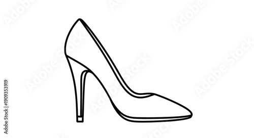 high heel shoes