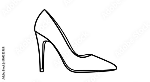 high heel shoes